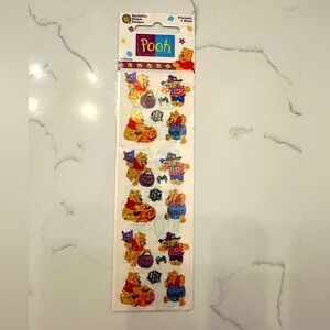 NWT’s Sandylion Disney Winnie the Pooh Halloween Stickers - Orange and Black